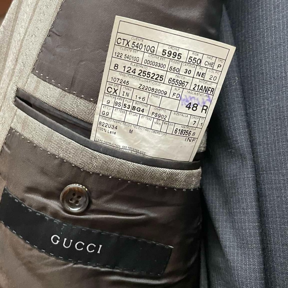 Gucci men’s suit